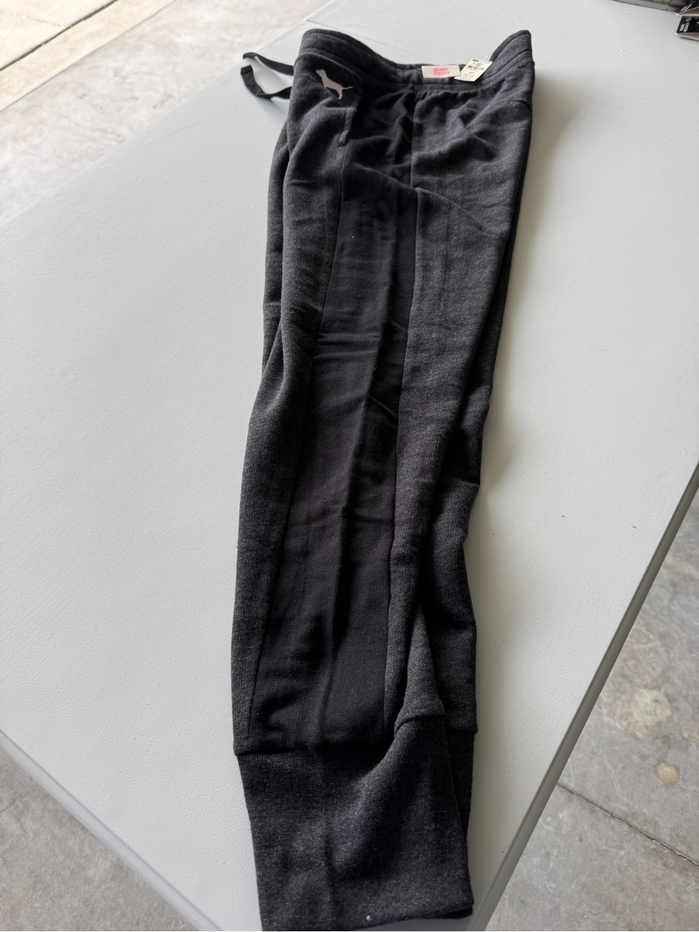 PINK Victoria's Secret Black Track Pants Joggers